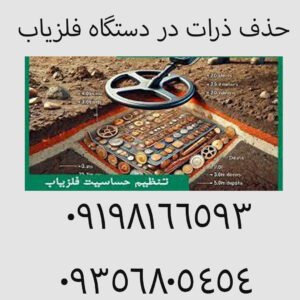حذف ذرات در دستگاه فلزیاب